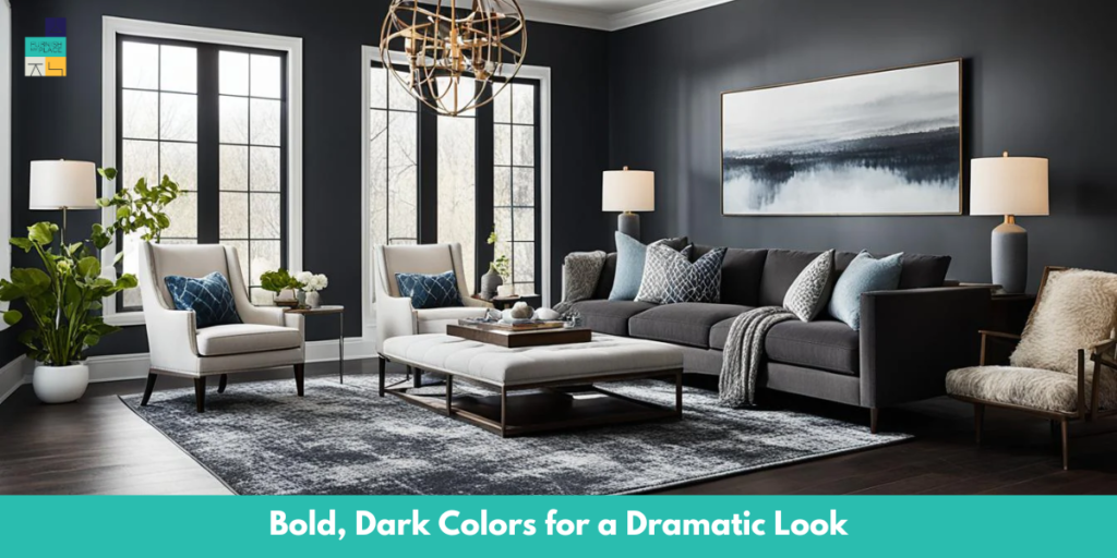Bold, Dark Colors for a Dramatic Look vinyl flooring