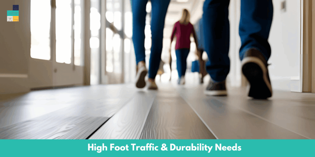 High Foot Traffic & Durability Needs LVP Flooring